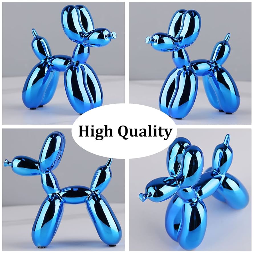 バルーンドッグ　ミラーボール　犬　オブジェ　置き物　オーナメント　ハンドメイド バルーンドッグ ミラーボール 犬 オブジェ 置き物 オーナメント